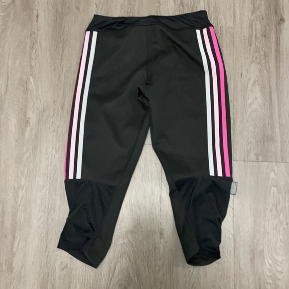Adidas black running leggings - Picture 2 of 3